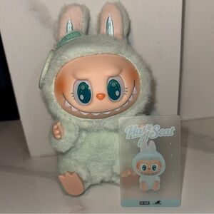 Pop Mart Authentic Have A Seat Labubu QuQu comes with card